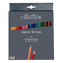 Cretacolor Artist Studio Coloring Pencil Set, 24-Colors