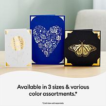 Cricut Foil Transfer Insert Cards R40 - Royal Flush Sampler