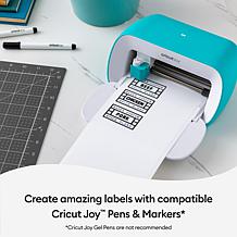 Cricut Joy Smart Label Writable Vinyl Removable, White