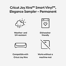 Cricut Joy Xtra Smart Vinyl – Permanent Sampler, Summer (3 ct)