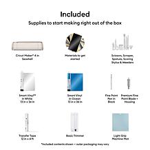 Cricut Maker 4 Smart Cutting Machine with Tools & Materials