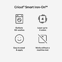 Cricut Smart Iron-On (25 in x 12 ft) Red