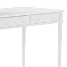 Crisp-White, 2-Drawer Writing Desk