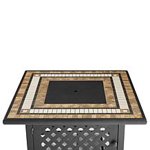 Crosley Bradenton Wicker Conversation Set Sand/Weathered Brown-5 Piece