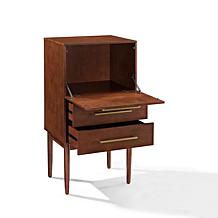 Crosley Furniture Everett Spirit Cabinet - Mahogany