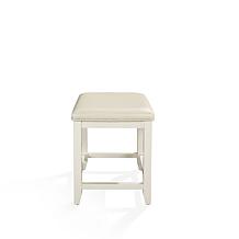 Crosley Furniture Vista Vanity Stool - White