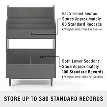 Crosley Liam Record Storage Stand, Black