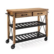 Crosley Roots Rack Industrial Kitchen Cart