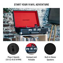 Cruiser Plus Record Player - Black