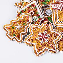 Crystal Art® Gingerbread Keepsakes Hanging Decorations - Set of 12