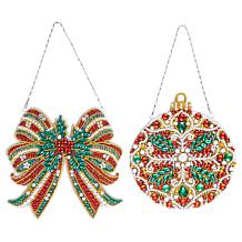 Crystal Art® Regal Ornaments Hanging Decorations - Set of 2