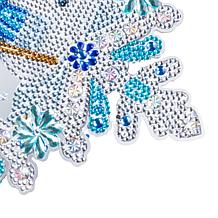 Crystal Art Winter Hanging Decorations - Set of 2