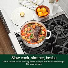 Cuisinart 5qt Cast Iron Casserole Dish with Cover