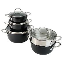 Curtis Stone 15-piece Nesting Dura-Pan Ceramic Cookware