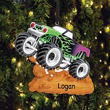 Custom Personalization Monster Truck Personalized Ornament