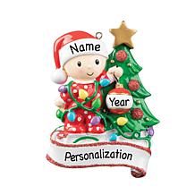 Custom Personalized Baby Decorating Tree Ornament