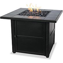 D & H Uniflame LP Steel Propane Fire Pit Table