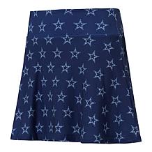 Dallas Cowboys Printed Record Knit Pull-On Skort