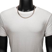 Dante Men's Stainless Steel 8mm Miami Cuban Chain
