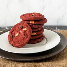 David's Cookies 118-Piece Red Velvet Cookie Dough Combo 10/20