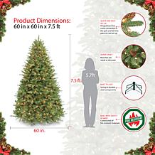 Davidson Fir 7-1/2' Unlit Premier Artificial Christmas Tree