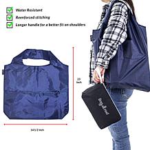 dbest Cruiser Cart with 10 Reusable Shopping Bags & Germ Guard Cover