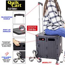 dbest Foldable Stair Climber Shopping Cart