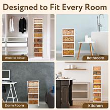 dbest Quik Box Sport Stackable Storage Bin with Wheels