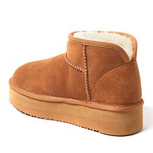 Dearfoams Fireside Women's Australian Shearling Bootie - Kingston