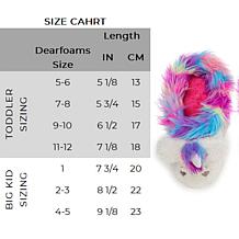 Dearfoams Kid's Novelty Unicorn Clog