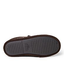 Dearfoams Men's Asher Quilted Marled Knit Clog Slipper