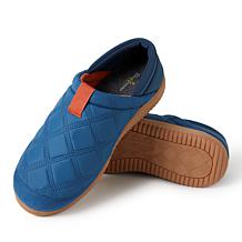 Dearfoams Men's River Closed Back with Collapsible Heel