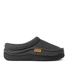 Dearfoams Men's Thompson Wool Blend Clog with Whipstitch