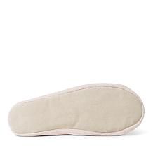 Dearfoams Women's Layla Ballerina Slipper - Sleet, Dusty Pink