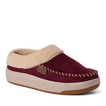 Dearfoams Women's Slip On Water Resistant Clog - Maple