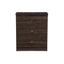 Decon Wood 3-Drawer Storage Chest