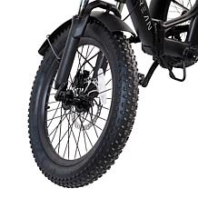 DeLorean 750W Folding Fat-Tire E-Trike with Pedal Assist and Throttle 