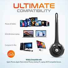 Delton 10X Wireless Computer Headset for Call Center