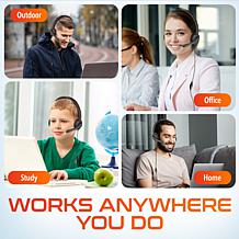 Delton 12Y Noise Isolating USB Computer Headset with Microphone