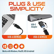 Delton 12Y Noise Isolating USB Computer Headset with Microphone