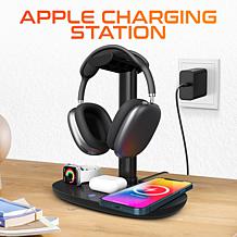 Delton 15W Wireless Fast-Charging Headset Stand