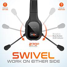 Delton 20x Professional Wireless Computer Headset + 1080p Webcam