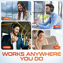 Delton 42Y Noise Canceling Binaural Computer Headset with Microphone