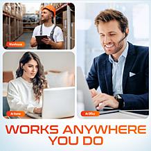 Delton 95X Ultralight Wireless Noise Canceling Headset for MS Teams