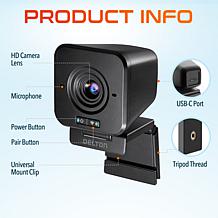 Delton C50 Wireless 1080p Webcam Computer Accessory for PC Laptop