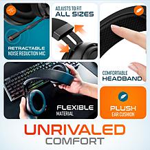 Delton G520 Wireless Noise Cancelling Gaming/Work Headset - 35H
