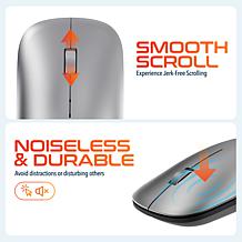 Delton K100 Wireless Computer Keyboard and Mouse Set