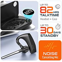 Delton K130 Wireless Earpiece Headset for MS Teams, Zoom and More