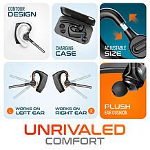 Delton K130 Wireless Earpiece Headset for MS Teams, Zoom and More
