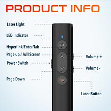 Delton LP21 Presentation Remote Laser Pointer